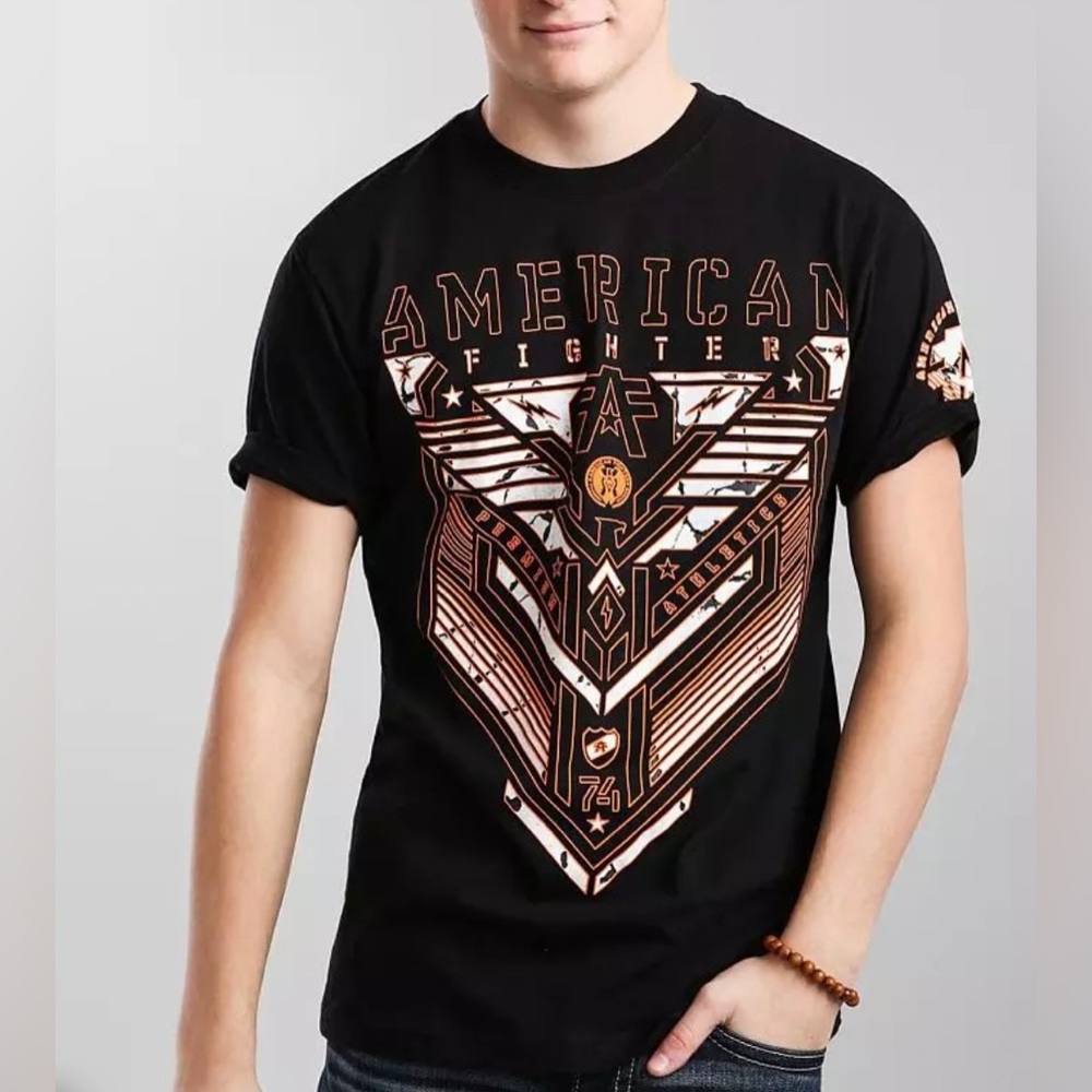 NWOT Buckle American Fighter Men’s Finley Tee Shirt